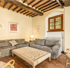 8 Bedroom Villa with Pool near Certaldo, Tuscany, Sleeps 14 - 15